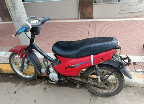 MOTO SECUESTRADA TANCACHA