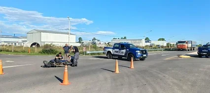 acc transitoi  calle Paula Albarracín de Sarmiento esquina Estanislao del campo