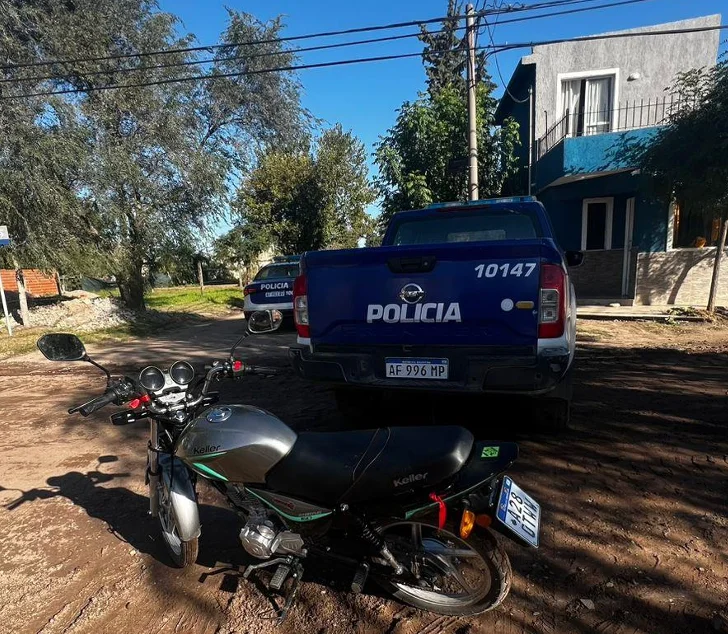 SECUESTRO DE MOTO