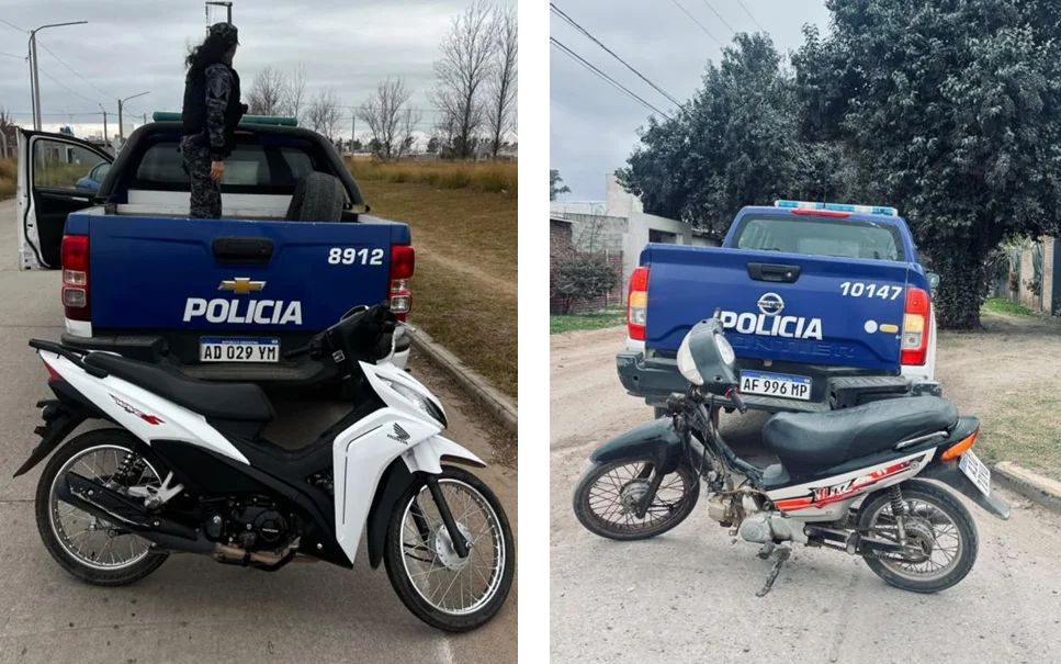 SECUESTRO DE MOTOCICLETAS