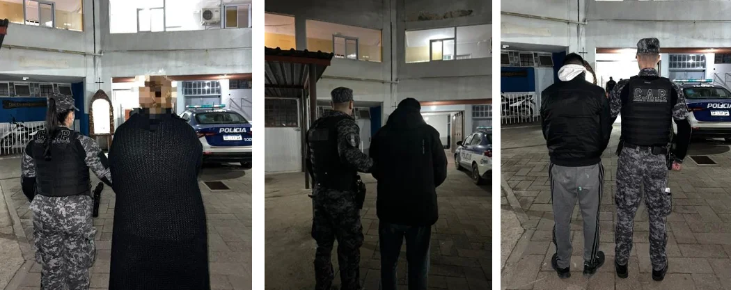 detenidos en cerino por robo y marihuana