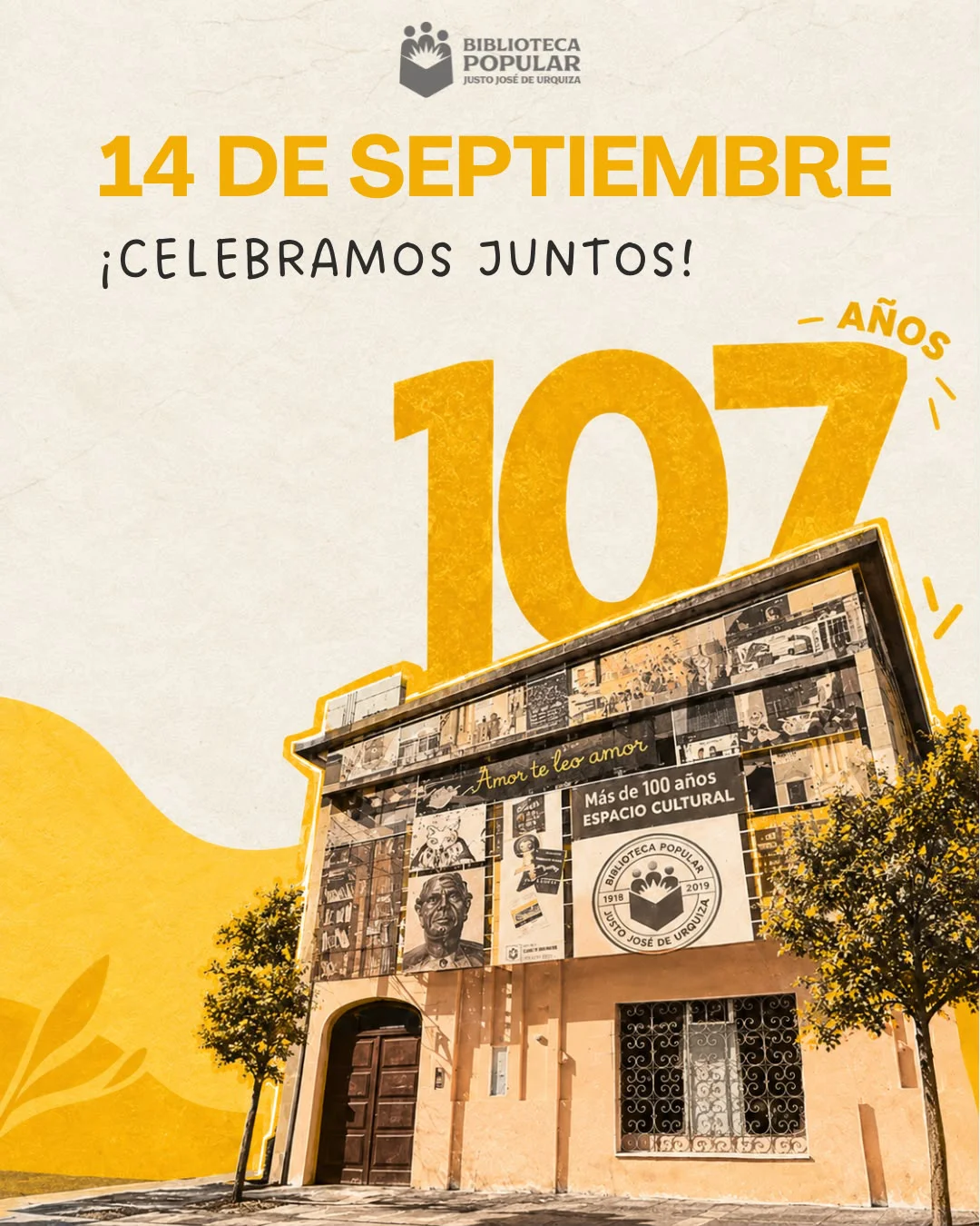 BIBLIOTECA POPULAR JUSTO JOSE DE URQUIZA