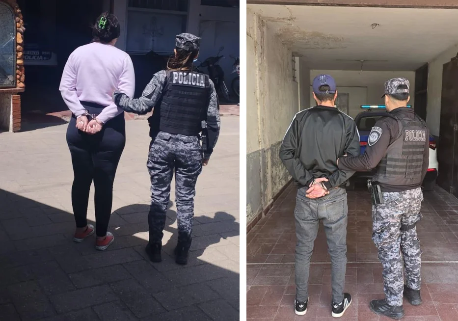 DETENIDOS POR ROMPER ORDEN DE RESTRICCIÓN
