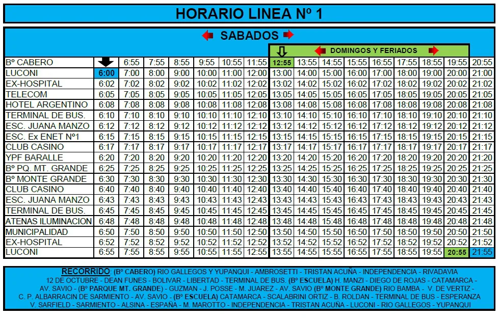 horarios rio bus abril 2026 12