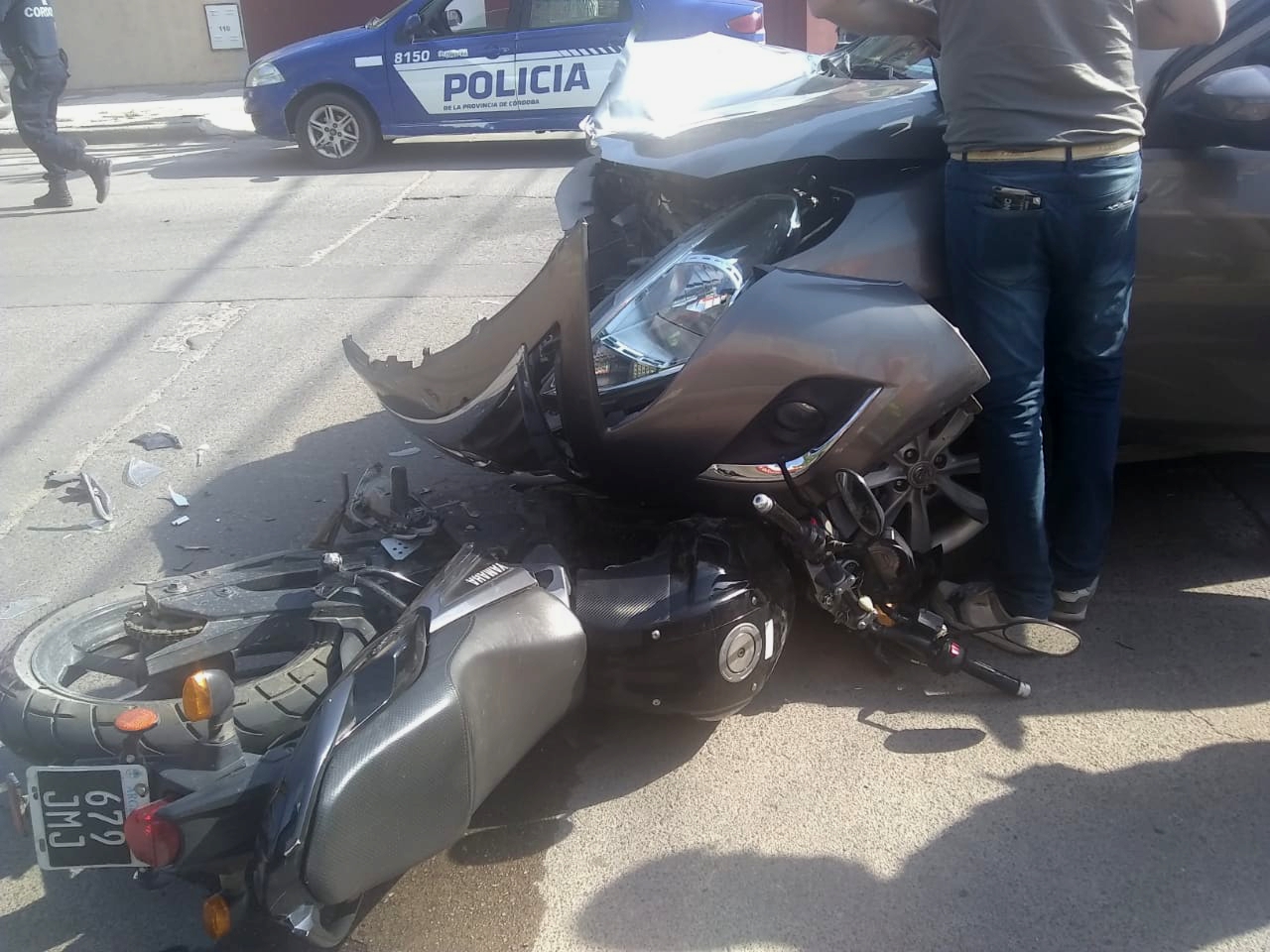 Otro Accidente Con Moto En Argentina 4 De Cada 10 Personas Pierden La