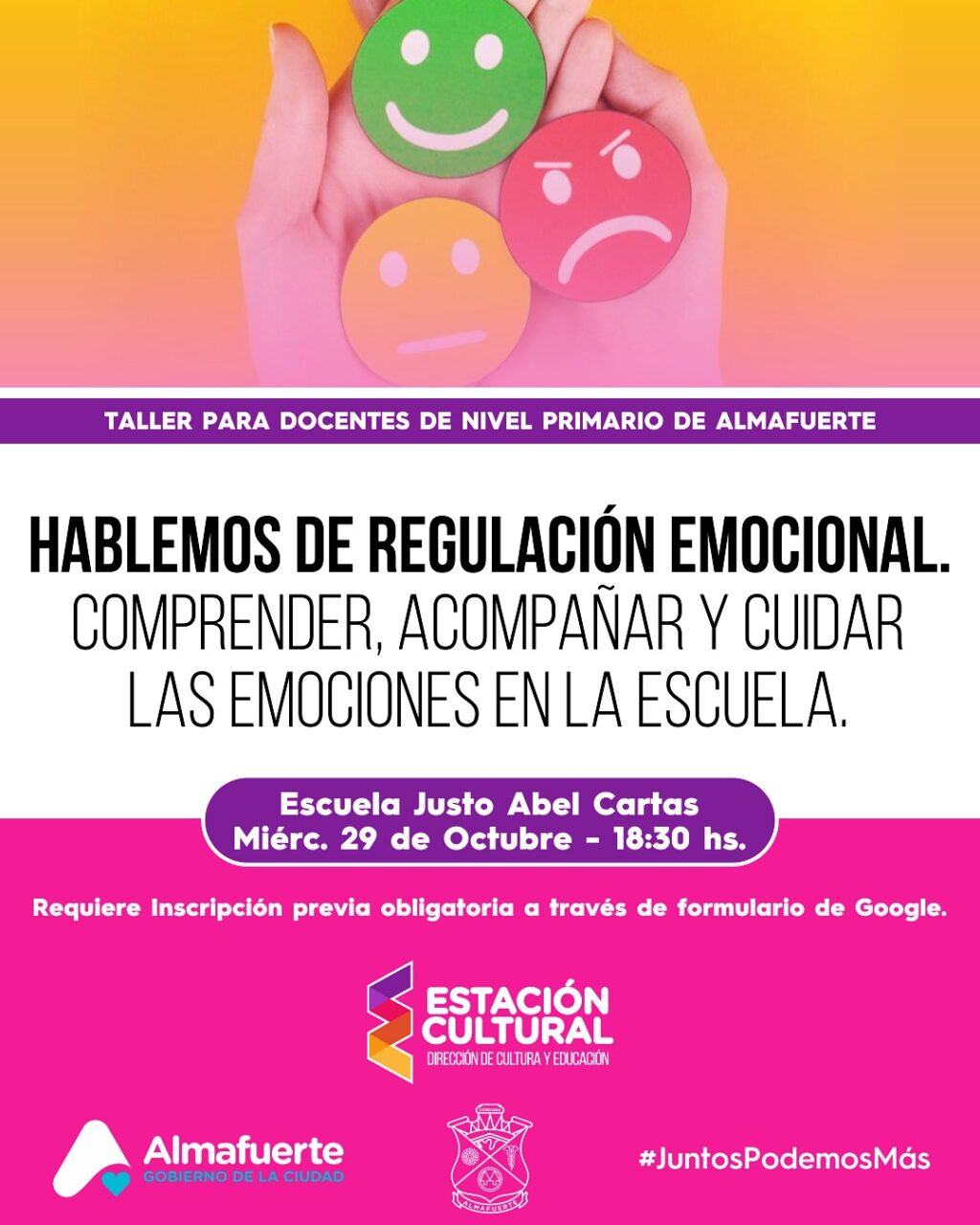 Almafuerte: Convocan a docentes de nivel primario a un taller sobre ...